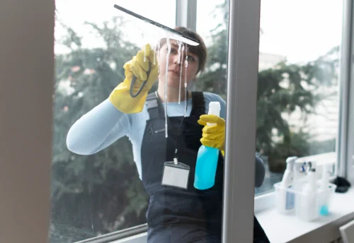 Nettoyage de vitres intérieures et extérieures à Hescamps